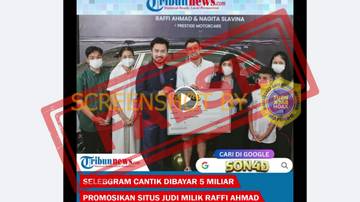 [SALAH] “Tribunnews mempromosikan situs judi online”