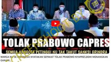 [SALAH] WARGA NU SE-INDONESIA SEPAKAT TOLAK PRABOWO NYAPRES DEMI MENANGKAN GANJAR