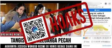 [HOAKS] Jessica Wongso Resmi Divonis Bebas 9 Desember 2023