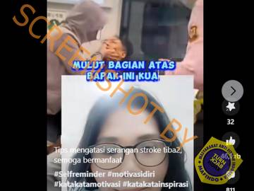 Hoaks Tekan Bagian Bawah Hidung Pertolongan Pertama Stroke   