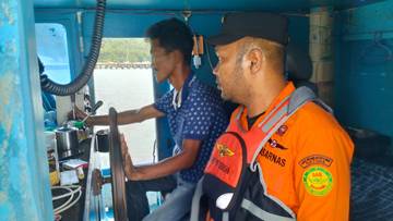 Korban Kapal Karam  Selamat, Nelayan di Himbau Waspada Cuaca Ekstrim