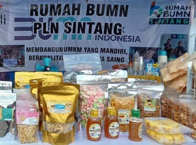 Sintang Ekpo, UMKM di Rumah BUMN PLN  Sajikan Makanan Lokal