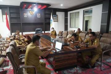 Penjabat Bupati Bolmut Gelar Rapat SPBE