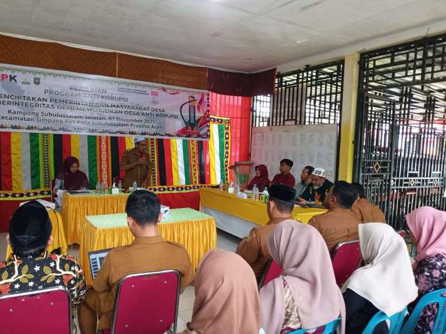 KPK Apresiasi Komitmen Desa Subulussalam Selatan Anti Korupsi