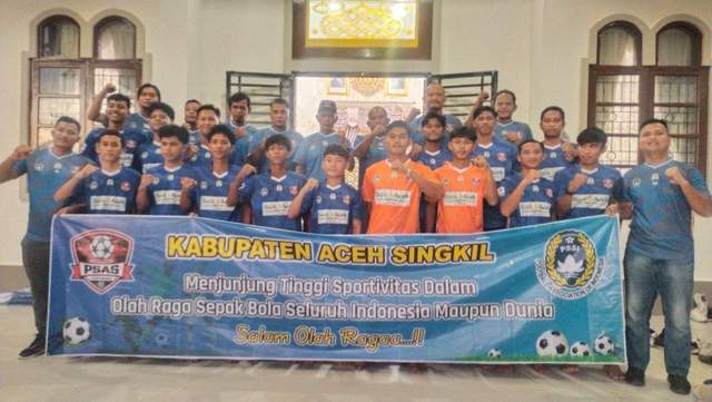 Lepas Tim PSAS, Wabup: Upaya Pengembangan Potensi Pemain