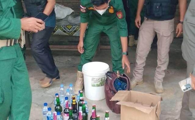 Satpol-PP Subulussalam Bongkar Penjualan Ratusan Botol Tuak Suling