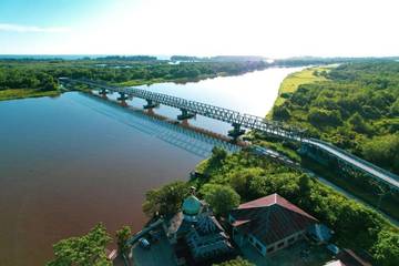 Jembatan Kilangan Terpanjang di Aceh 