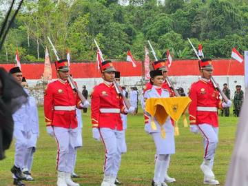 Mengenal Sosok Pembawa Baki Pertama Paskibraka