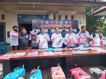 Polisi Ungkap Kasus Curanmor Hingga Pelecehan Seksual di Singkil 