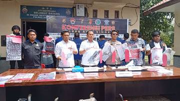 Komplotan Curanmor di Singkil Diciduk Polisi