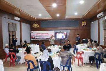 Pererat Silaturahmi, Polres Aceh Singkil Bukber Dengan Wartawan