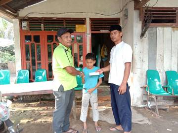 Desa Ketapang Indah Santuni Anak Yatim