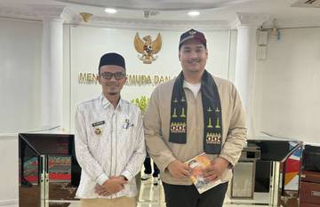 Bertemu Menpora, HRB Komitmen Majukan Olahraga di Daerah 