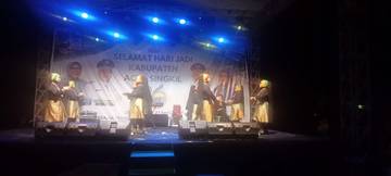 Siswa Sekolah Bawakan Tari Ambe-Ambeken di HUT Singkil