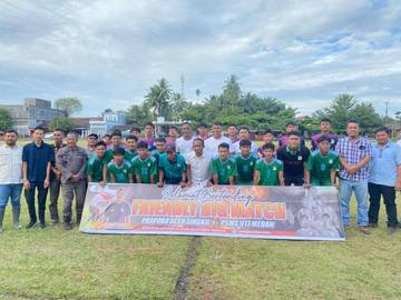 Ketua PSSI Singkil Apresiasi Tim Prapora 