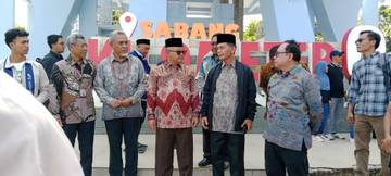 Menteri Pendidikan Kunjungi Kilometer Nol Sabang