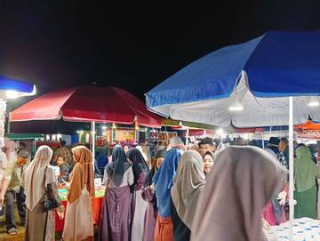 Pelaku UMKM Padati Arena MTQ di Singkil Utara