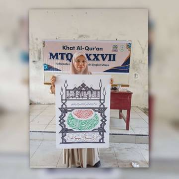 Nova Syahputri, Juara Kaligrafi Naskah MTQ ke-37