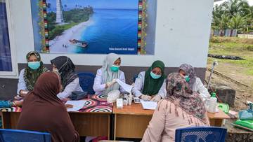 Cek Kesehatan Gratis di RRI Fest di RRI  Singkil