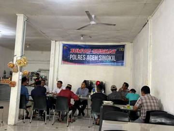 Polisi Singkil Ajak Warga Jaga Kamtibmas