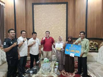 Siswi SMP Subulussalam Raih Tiket OSN Tingkat Nasional