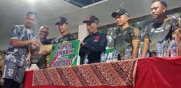 Wabup Tutup Turnamen Dandim Cup Singkil 2025