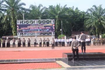 Polres Subulussalam Apel Kesiapan Tanggap Darurat Bencana