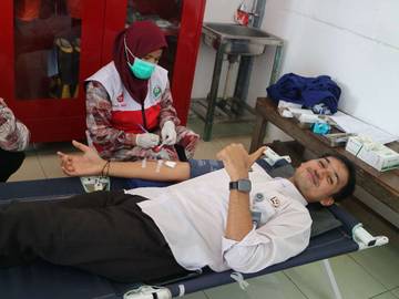 Rutan Singkil Sumbang Puluhan Kantong Darah Ke RSUD