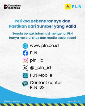 PLN Klarifikasi Berita Bantuan di Medsos adalah Hoax