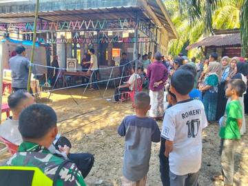 Masyarakat Antusias Ikuti Pemilihan Kepala Desa