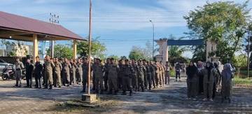 Satpol PP Komit Dukung Pengamanan Nataru di Singkil