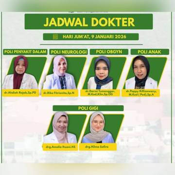 Ini Jadwal Dokter Spesialis RSUD Aceh Singkil  