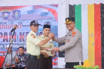 Sinergi Polri Dan Satpam Perkuat Keamanan Kota Subulussalam