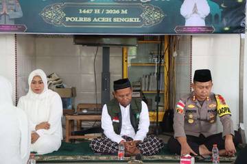 Polres Aceh Singkil Peringati Isra Mi’raj 1447 Hijriah