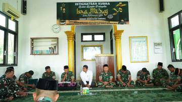 Kodim Singkil Peringati Isra' Mi'raj Nabi Muhammad SAW