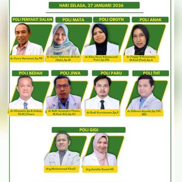 Jadwal Dokter Spesialis RSUD Aceh Singkil 