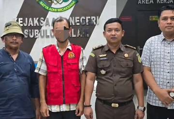 Status PNS Mantan Bendahara Panwaslih Subulussalam Diberhentikan