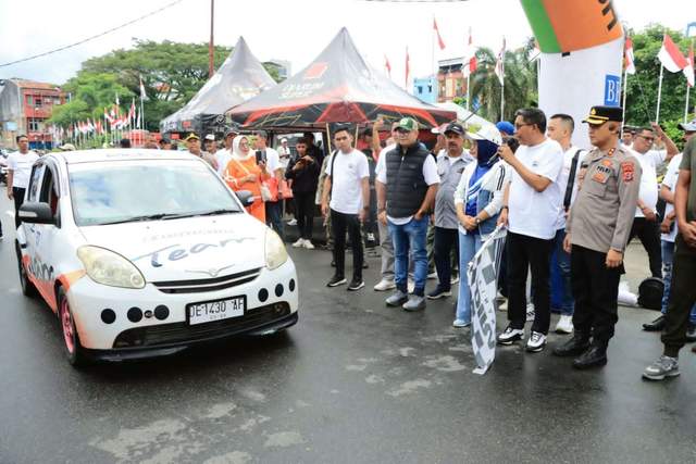 Amboina City Rally Diikuti Ratusan Peserta 