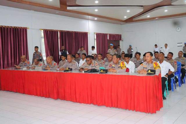 Polda Maluku Perkuat Profesionalisme Personel
