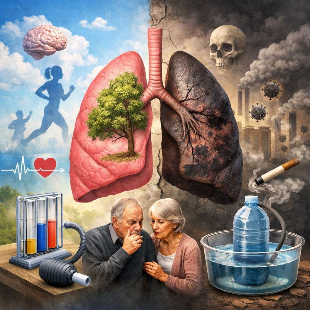 Apakah Paru-paru Masih Sehat Seiring Bertambah Usia?