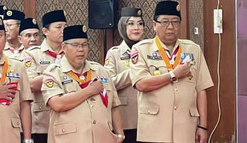 Widya Murad Jabat Korwil Kwarnas Gerakan Pramuka