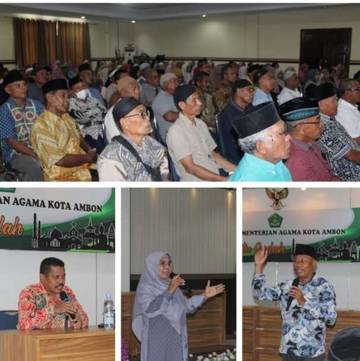 Kemenag Kota Ambon Gelar Manasik Haji dan Umroh