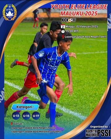 2 Februari, Kick Off Maluku Youth Elite League 2025