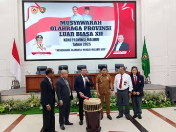 Ketum KONI Maluku Terpilih Harus Paham AD/ART 