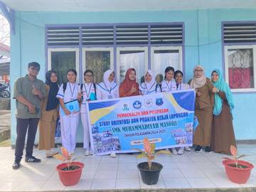 SMK Muhammadiyah Masohi Lepas Taruna  Nautika & Askep PKL