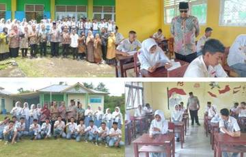 Kakanwil Kemenag Maluku Pantau Pelaksanaan Ujian Madrasah di Malteng 