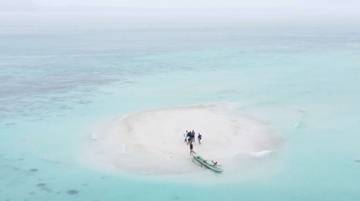 Pesona Pulau Pasir Timbul Allang Asaude