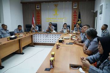 Kanwil Kemenkum Maluku Mantapkan Persiapan Kunjungan Wamenkum RI