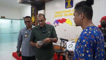  Ini Pesan Wamenkum Saat Disuguhi Kopi Tuni