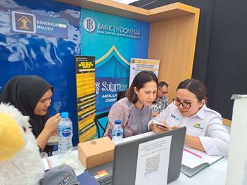   Stand Kemenkum Maluku Meriahkan Salam Fest  & Moluccas Digifest 2025
